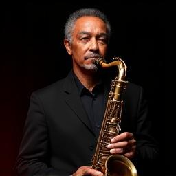 Portret saxofonist